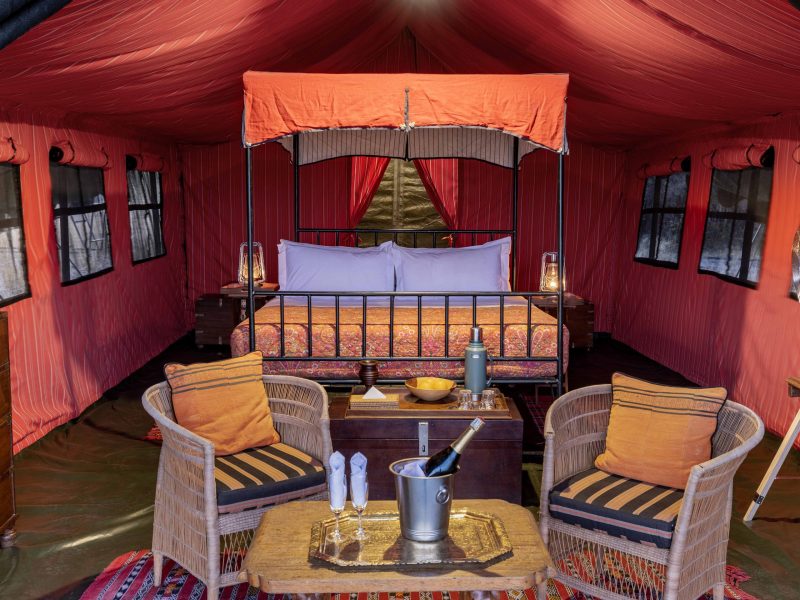 Meru-Style Canvas Tents