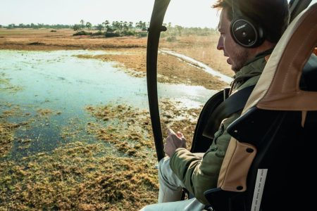 Helicopter and Horseback Safari